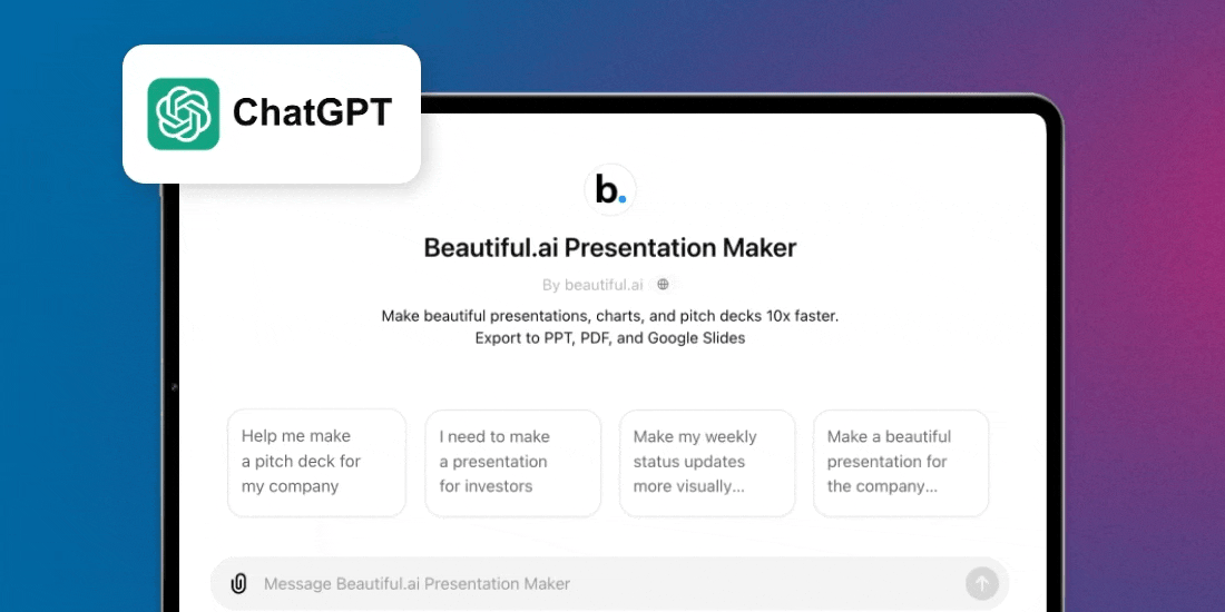 How to Use ChatGPT for Presentations